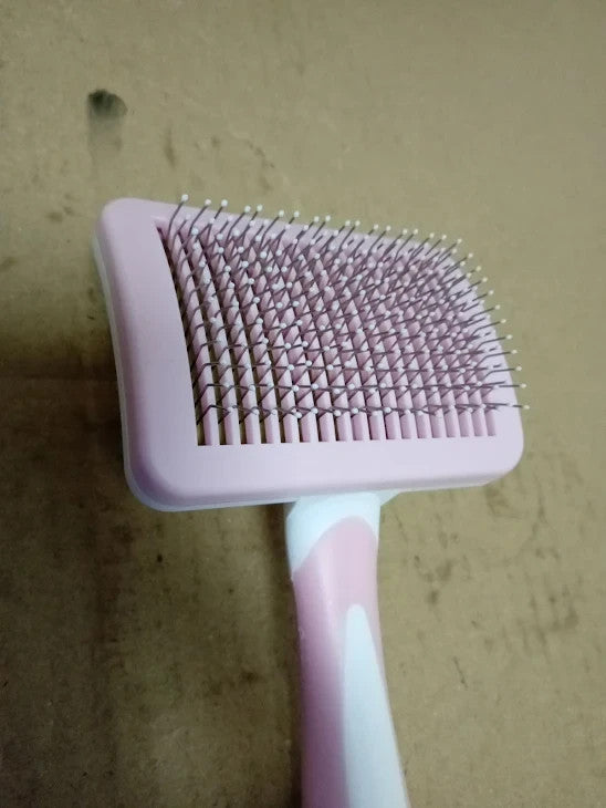 Vinabo Cat Dog Comb Brush Grooming Self Cleaning Slicker Pet Grooming Tool New