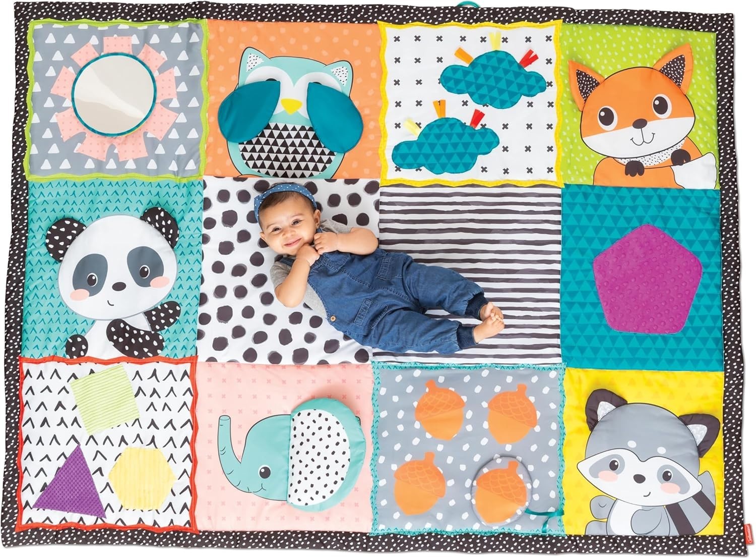 Infantino Fold Go Giant Discovery Mat Playmat Babies Toddlers 167.5x127cm