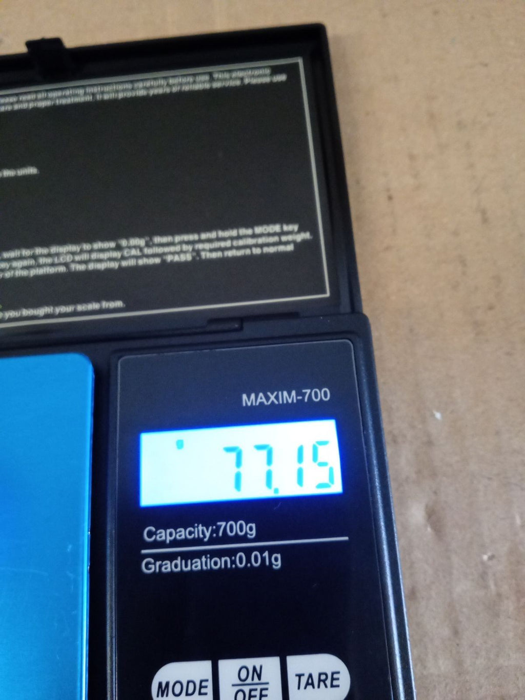 Vinabo 700g Digital Scales 0.01g Kitchen Mini Pocket Precision LCD Display New