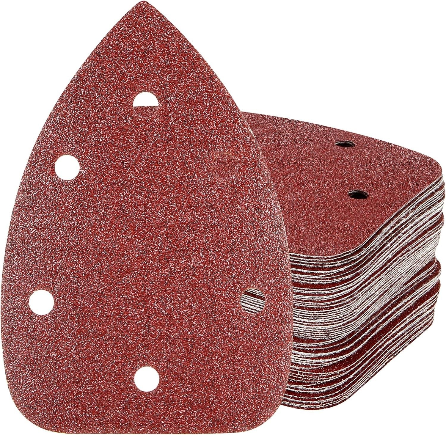 Hychika 60pcs Sanding Pads Only 200W Mouse Sander Model FL118A 14.5x10.5cm New