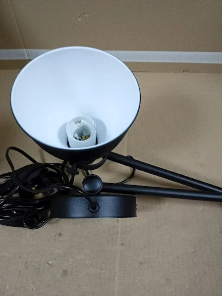 Eglo Peri Vintage Wall Light Black Steel Industrial Lamp Hallway 13x30x21cm New