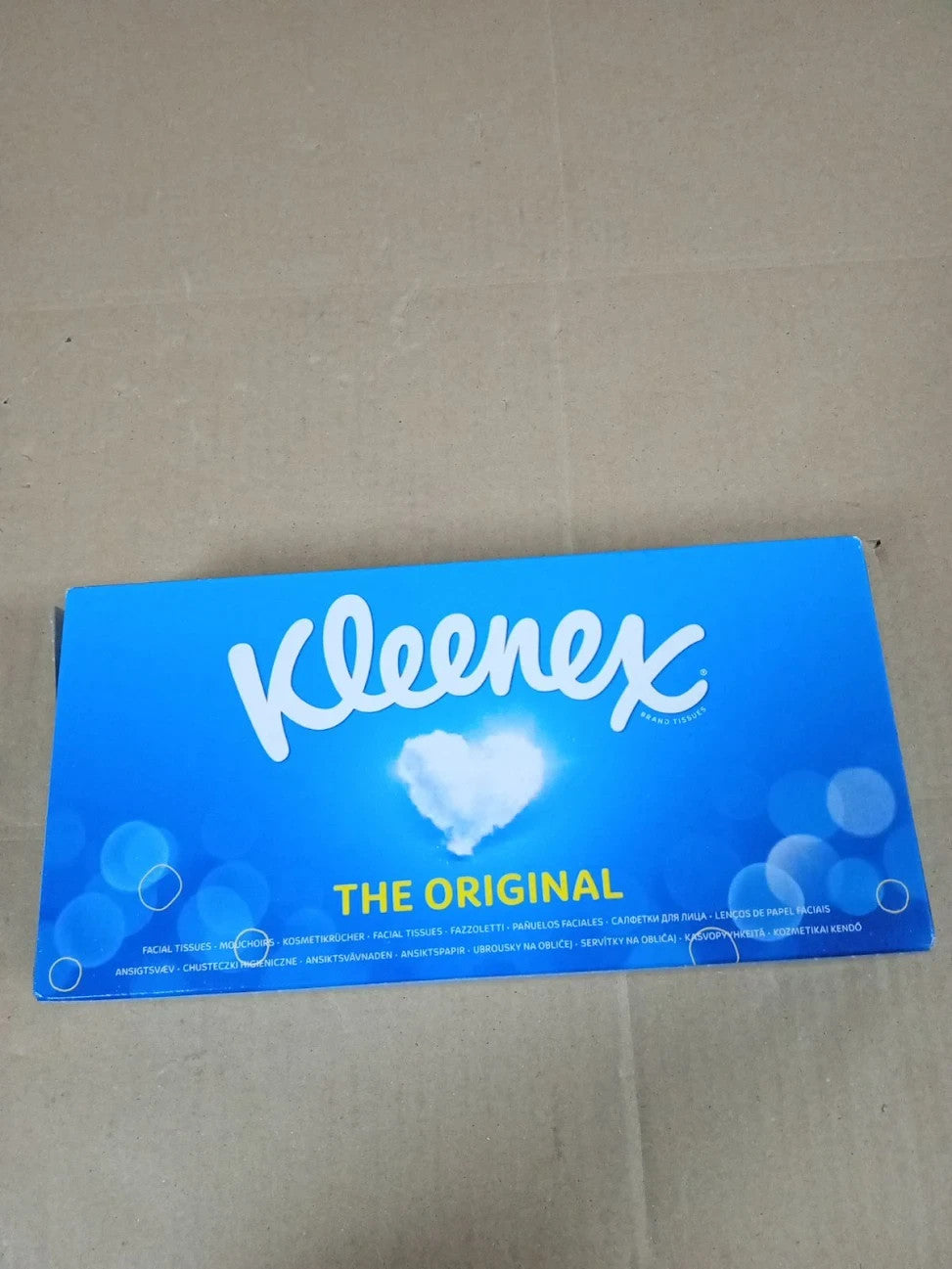 Kleenex Tissues Original Ultra Soft Single Box 72 Sheets 3 Ply New