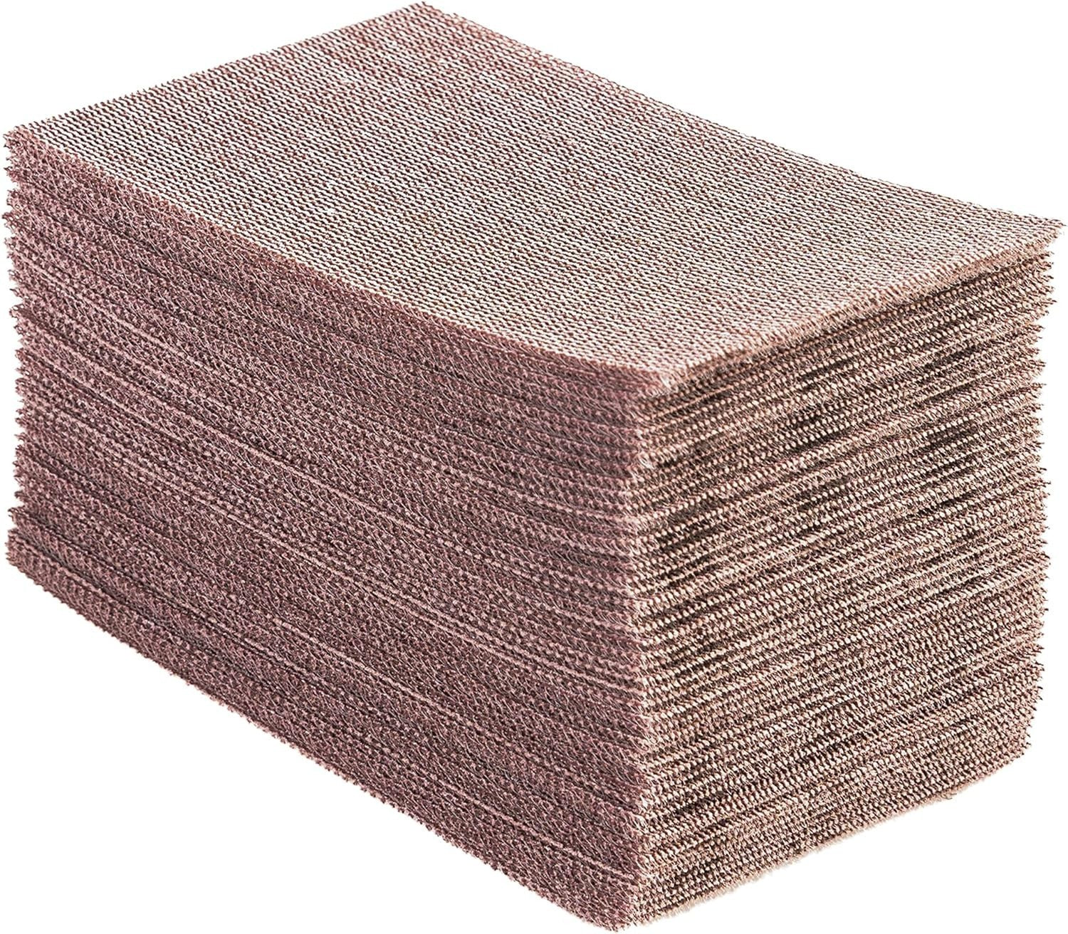 Mirka Abranet Net Sandpaper Strips 93x180mm Hook Loop P120 46 Pieces Design New