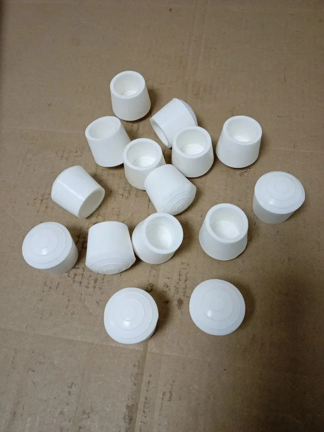 15pc Rubber Furniture Feet Ferrule Caps Stoppers Many Sizes Colours Ideal Tables