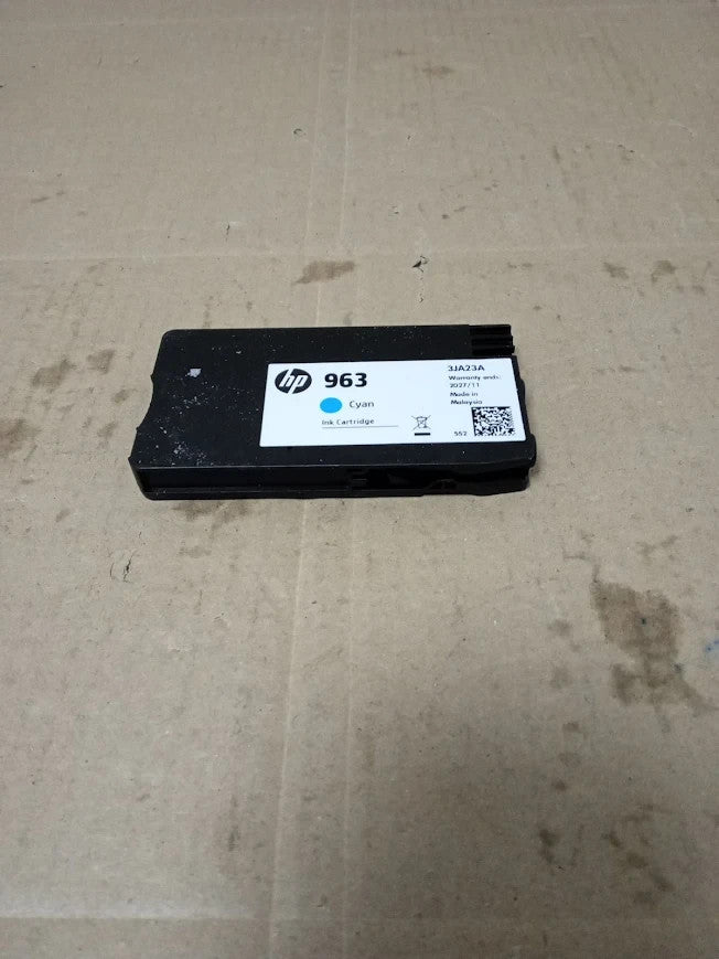 HP 6ZC70AE 963 Original Ink Cartridge Cyan Only