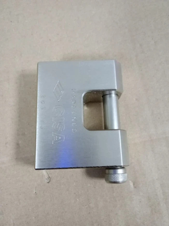Cisa 2855075 Lock Steel Anti Burglary Corrosion Resistance 7.5x2.8x3.2cm