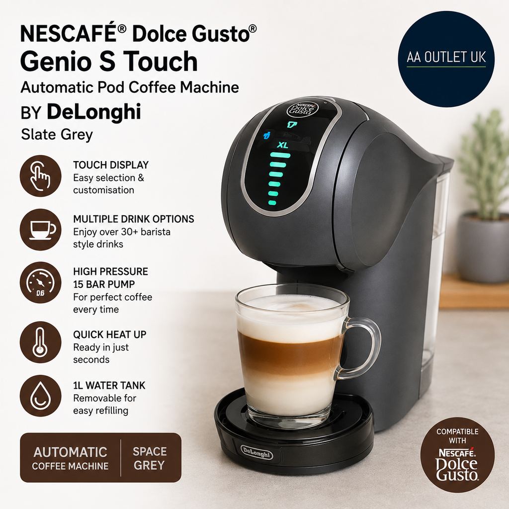 Nescafe Edg426.gy Dolce Gusto Pod Coffee Machines Genio S Touch Automatic