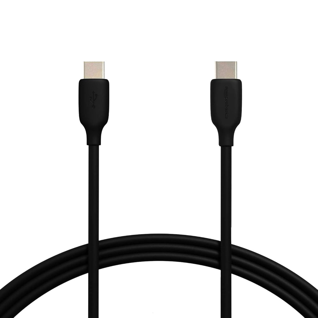 Amazon Basics USB C To USB C 2.0 Fast Charger Cable 480Mbps Speed Apple New