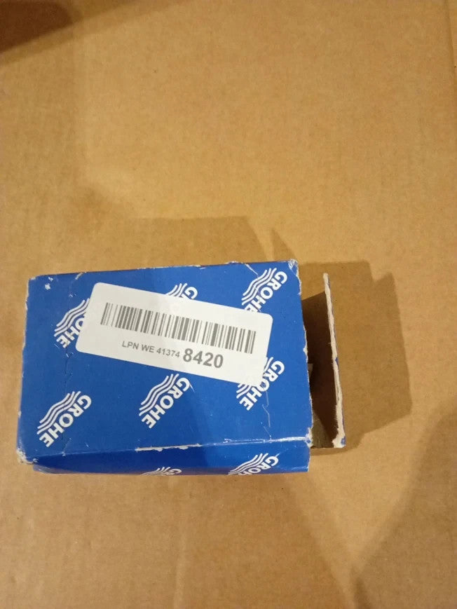 Grohe Brass Angle Valve 1/2in Pre Roughened Connection Thread Easy Sealing