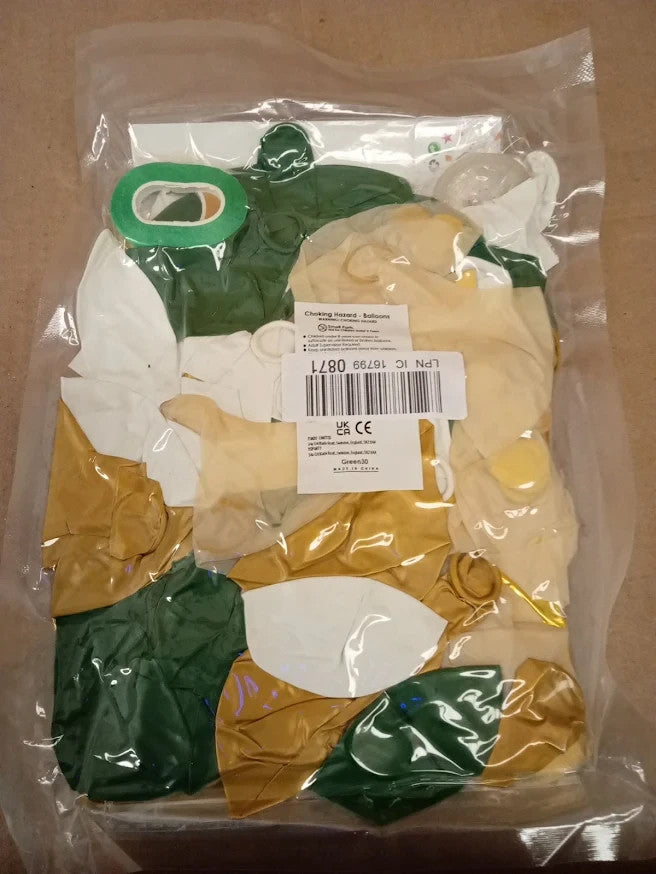 30th Birthday Decorations Green Gold Banner Cake Topper Number Balloon Party New