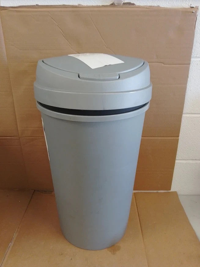 Curver 45 Litre Touch Top Kitchen Bin Silver Waste Quality Design Durable