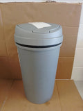 Curver 45 Litre Touch Top Kitchen Bin Silver Waste Quality Design Durable