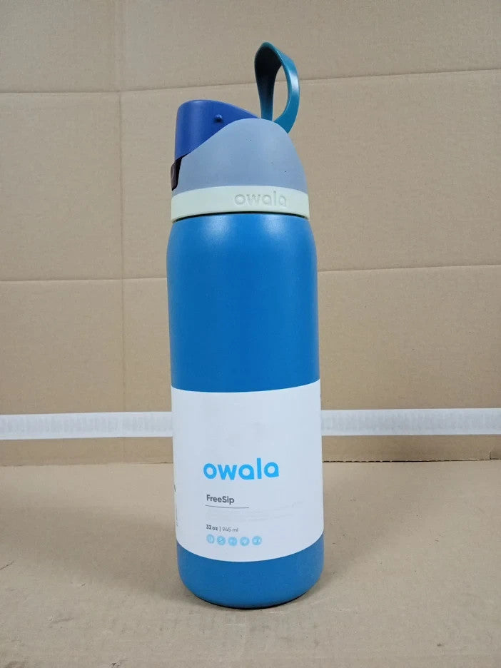 Owala FreeSip Insulated Stainless Steel Water Bottle Sports Leak Proof 945ml
