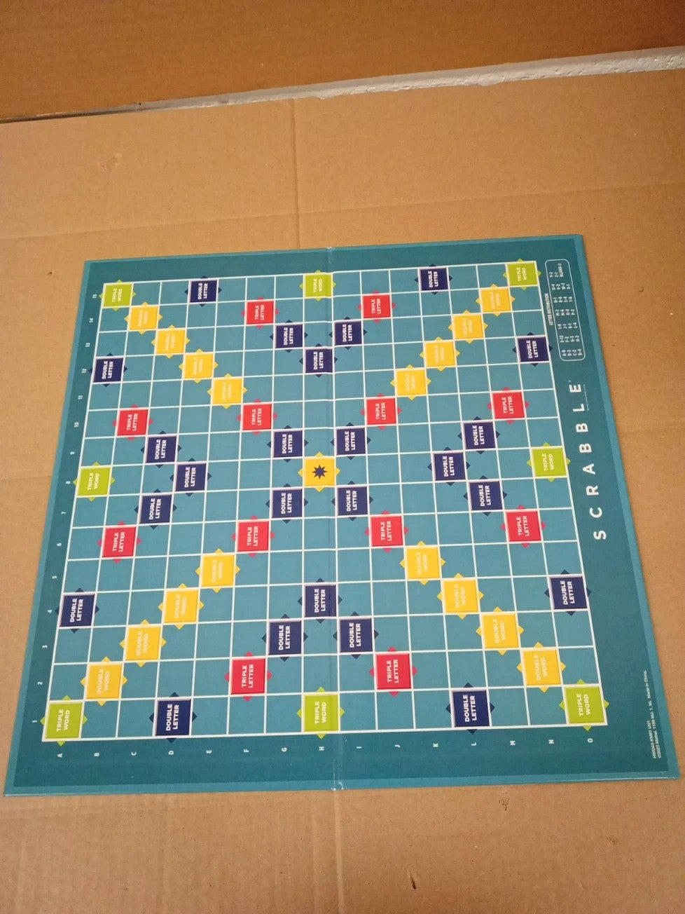 Mattel Scrabble Board Game HWD43 Family Word Two Ways To Play 2-4 Players New