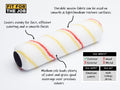 Fit For The Job 8 Pack 9in Medium Pile Paint Rollers Smooth Finish New