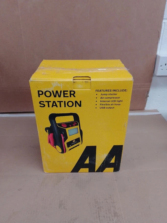 AA Power Station Car Jump Starter Tyre Inflator AA1678 Petrol Vehicles New