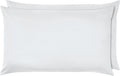 Amazon Basics Microfiber Pillowcases Standard 50x80cm Pack Of 2 White New