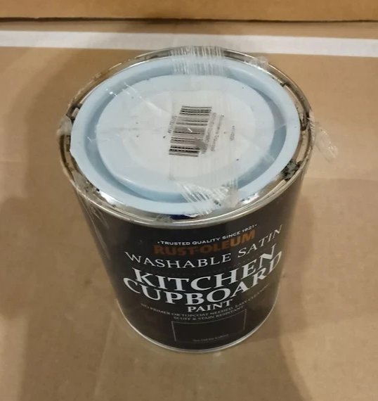 Rust-Oleum Green Scrubbable Kitchen Cupboard Paint Satin Finish 750ml Design New