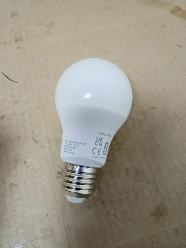 Amazon Basics Smart Dimmable LED Light Bulb E27 Base Soft White