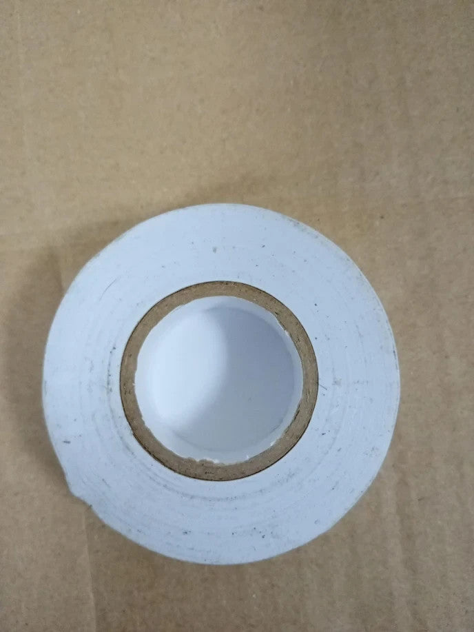 Mercury PVC Electrical Tape 20m White Strong Insulation Polyvinyl Chloride New