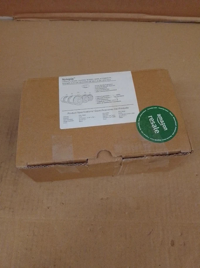 Sytopia Office Chair Wheels 11x22mm Pin Universal Fit 2in Castors 5pc New