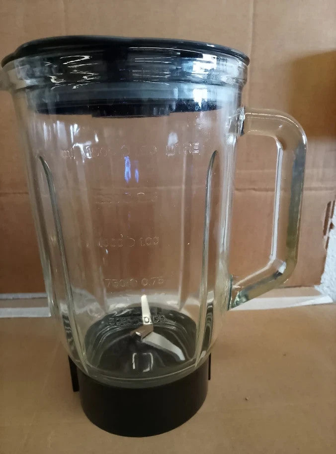 Morphy Richards Total Control Glass Jug Blender Ice Crusher Blades 600w 1.5L