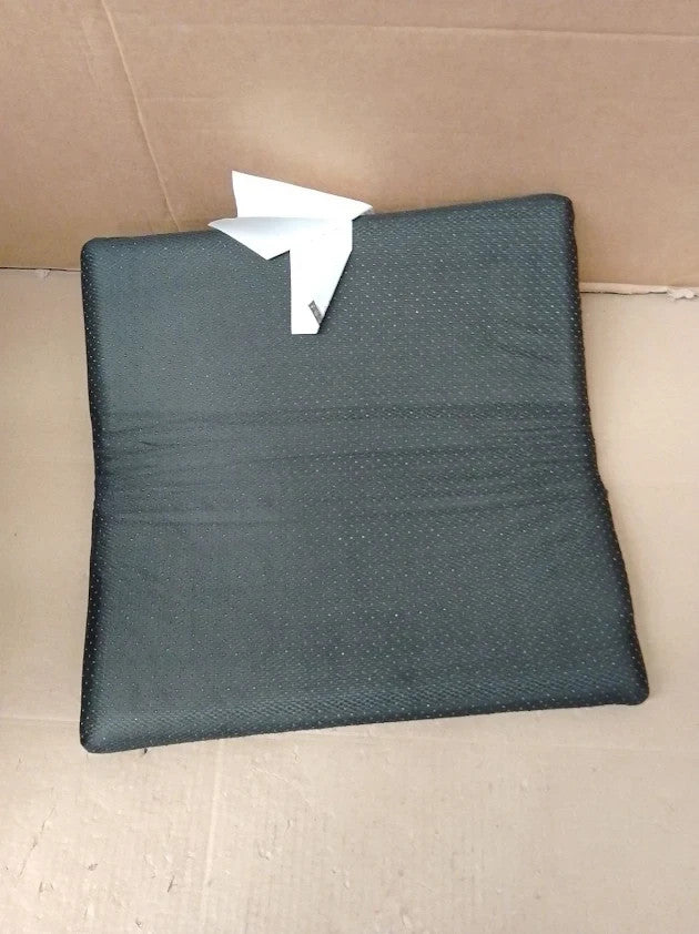 Amazon Basics Square Memory Foam Seat Cushion 37.6x38x3cm Black New