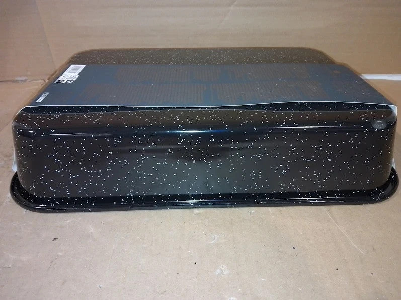 Masterclass Vitreous Enamel Roasting Tin Induction Safe 1mm Steel 15.5x11in