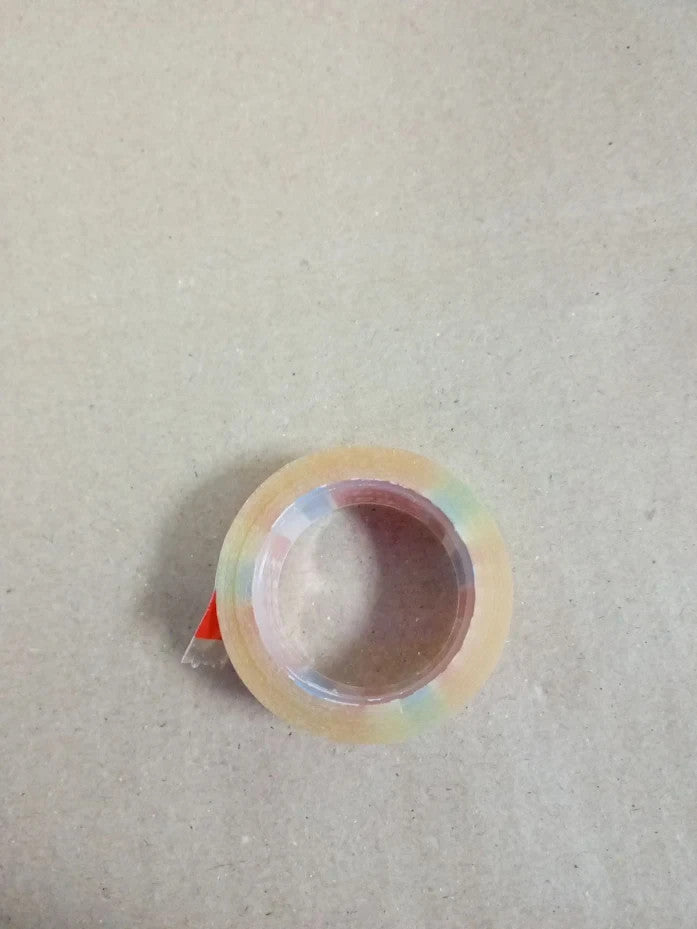 Tesafilm Transparent Self Adhesive Tape 10mx15mm Tear Resistant 10 Pieces New