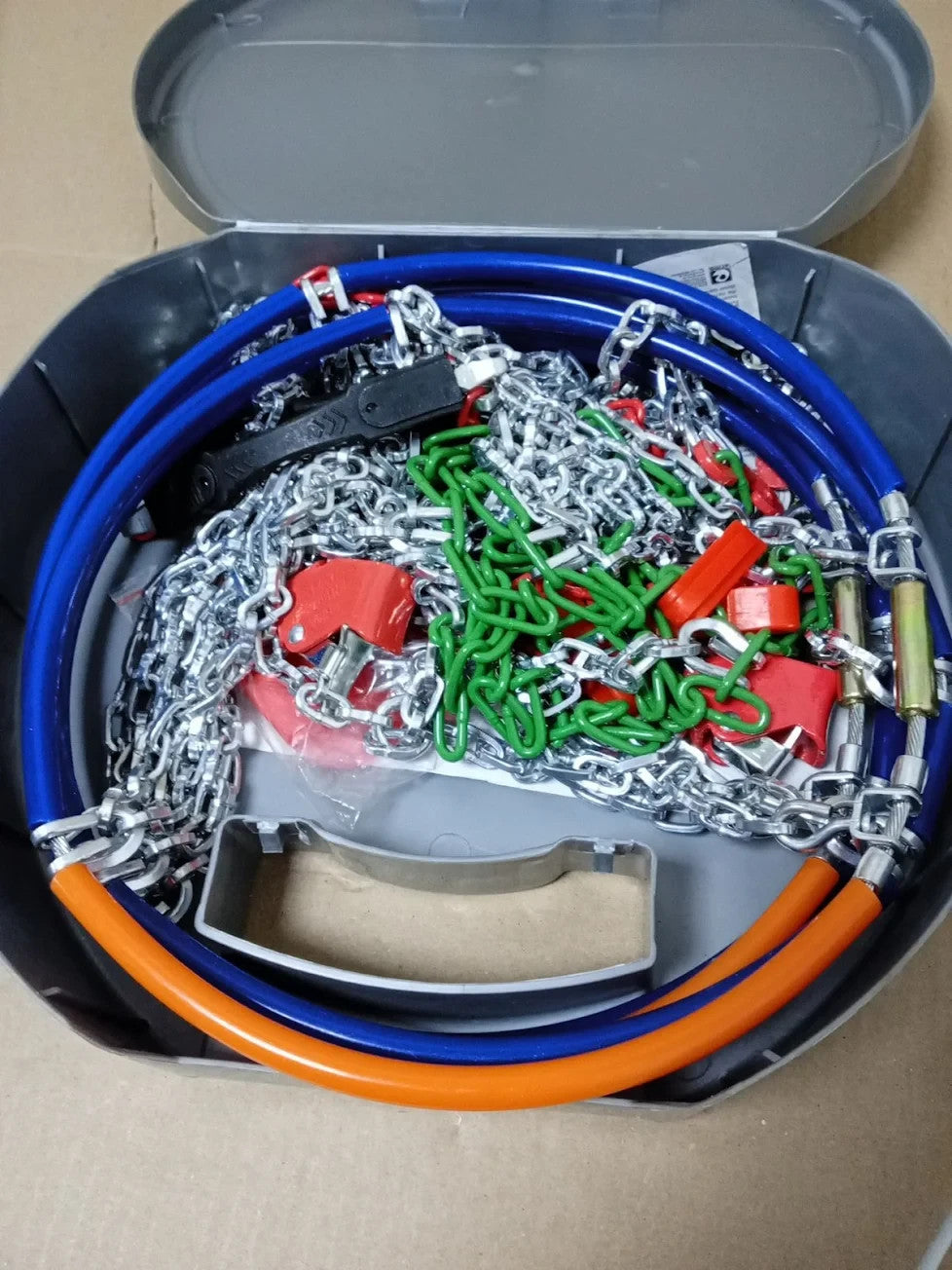VIP RD9 Metal Snow Chains RD9mm size No 60 Alloy Steel New