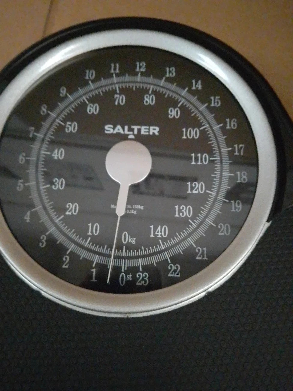 Salter Doctors Style Mechanical Bathroom Scale Black757/7158