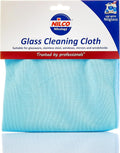Nilco Professional Glass Cleaning Cloth Streak Lint Free Microfibre Cloth New