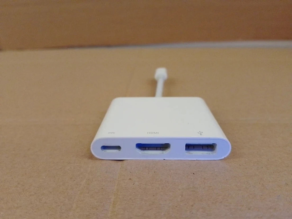Apple USB C Digital AV Multiport Adapter 1 Pack White