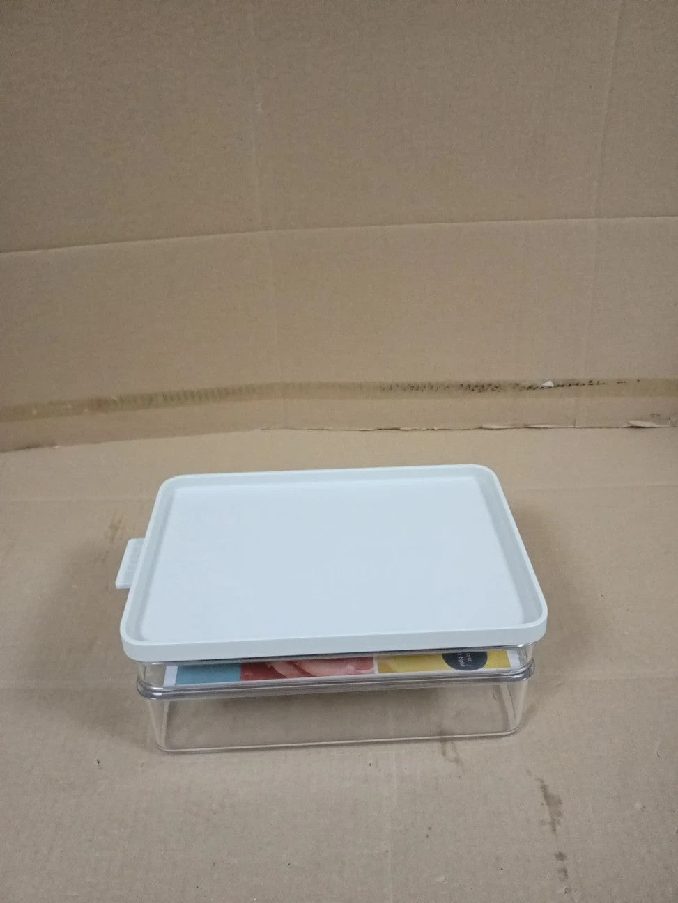 Mepal Fridge Box Breakfast Duo Omnia Nordic White Practical Storage 1 Piece