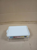 Mepal Fridge Box Breakfast Duo Omnia Nordic White Practical Storage 1 Piece