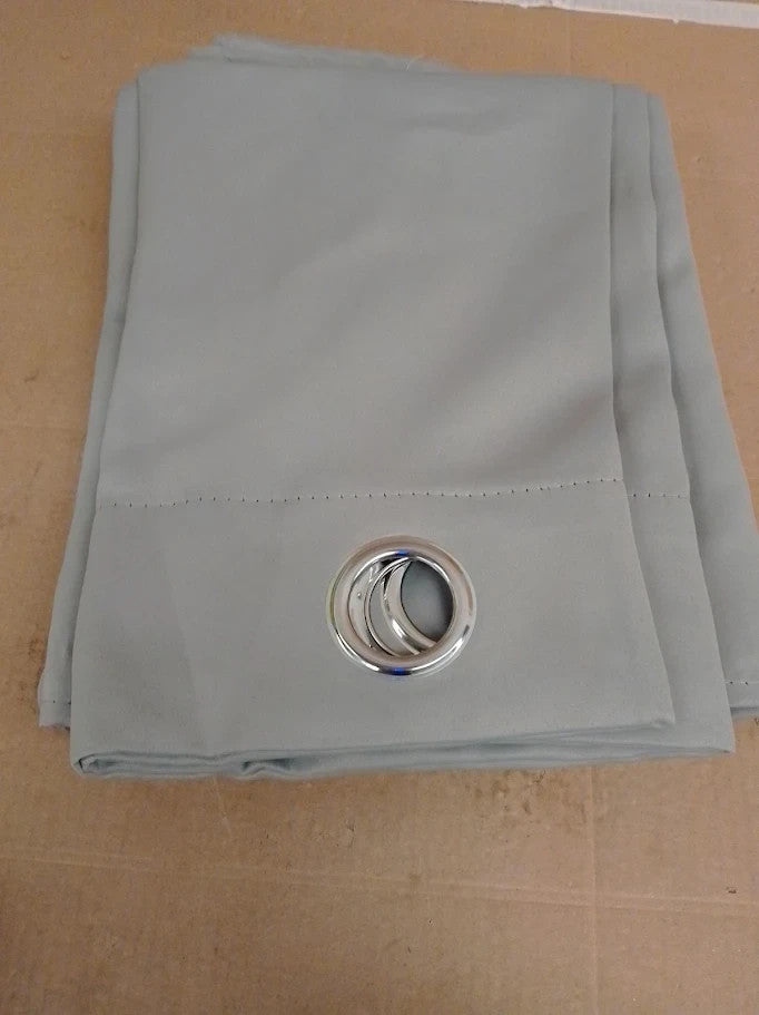 Pony Dance Sage Green 2 Pieces Thermal Curtains Eyelet Blackout 52x54in New