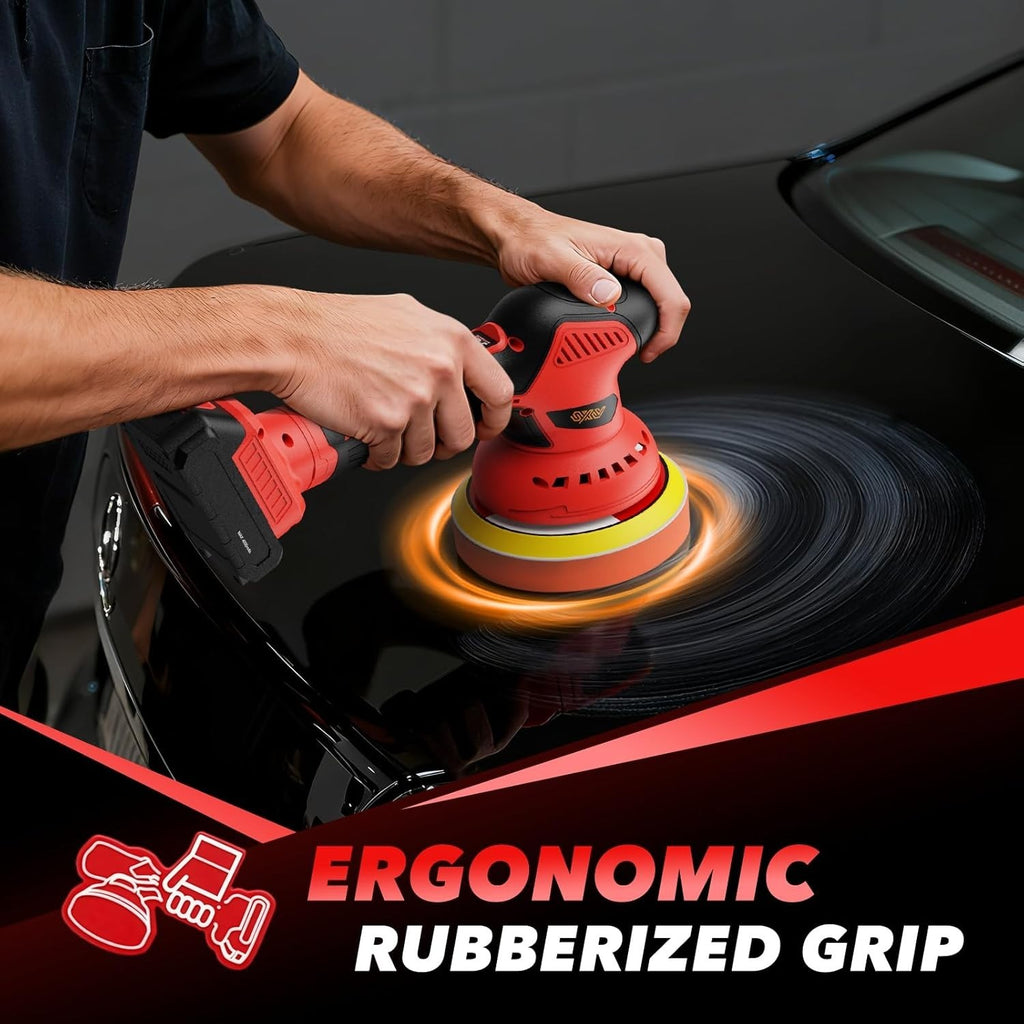 Innsky Cordless Car Polisher Buffer Polisher Machine 8 Variable Speed New