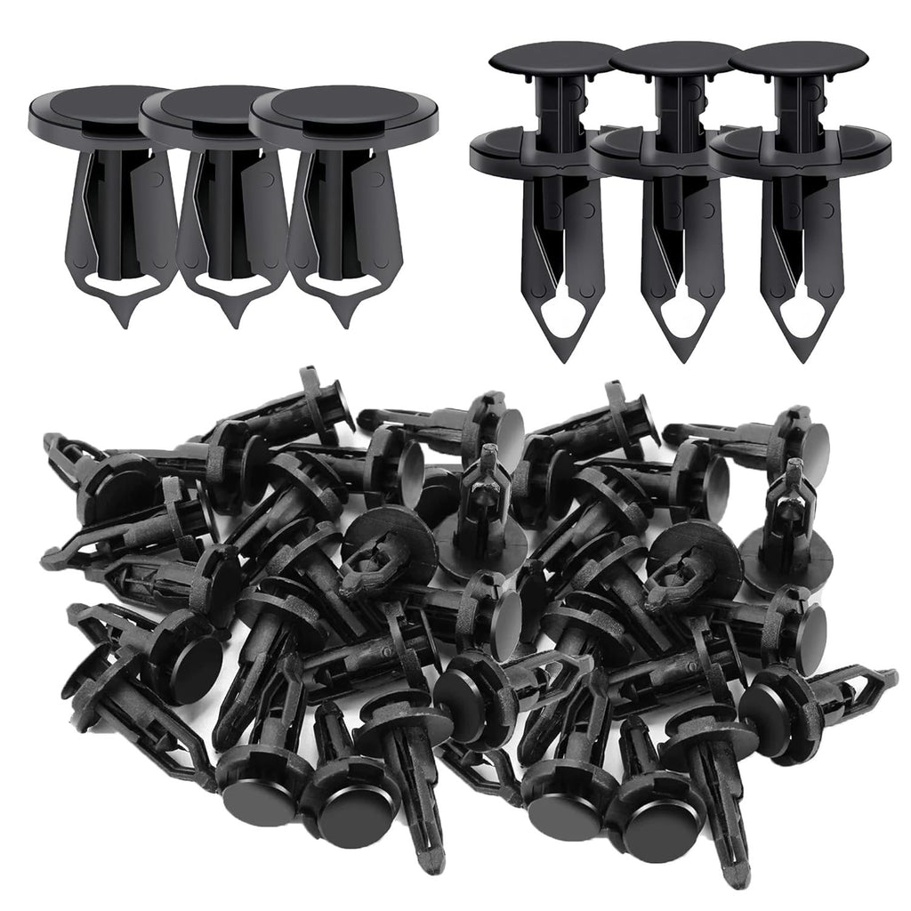 100 Pieces Longer Trim Panel Fixing Clips Carpet Lining Universal Car Fasteners