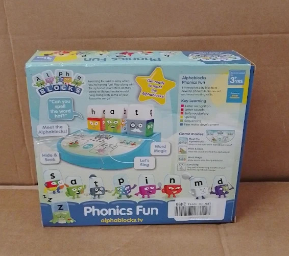 Alphablocks AN20 Phonics Toy Letter Recognition Sounds Spelling Game Kids New
