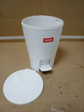 Tatay Bathroom Bin Pedal Diabolo 5L Inner Bucket Handle Practical Easy To Clean
