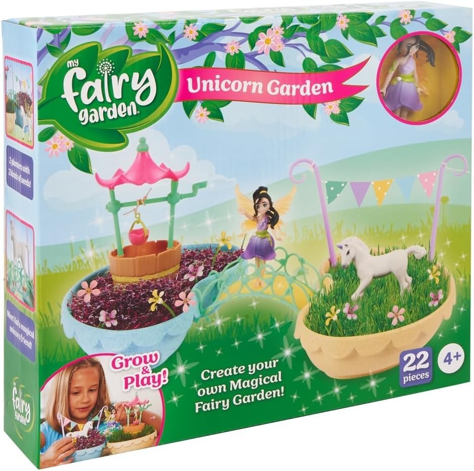 My Fairy Unicorn Beautiful Garden Bunting Decorate Play & Make A Wish 4+ New