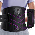 Aollop Back Support Belt XL Black Lumbar Brace Sciatica Herniated Scoliosis New