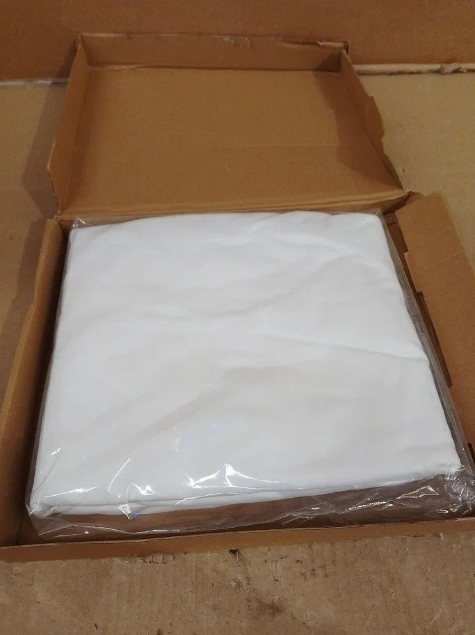 Sonive Single Fitted Sheet Brushed Polyester Deep Pocket 30cm Bedding White New
