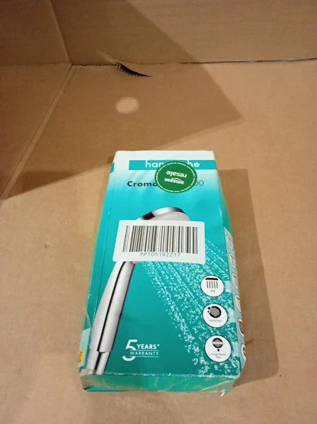 Hansgrohe Croma 100 Shower Head Hand Round 100mm 4 Sprays Brushed New