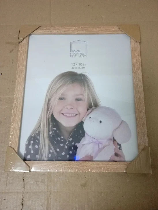 Inov8 Framing Photo Frame Lime Oak 30.48x25.4cm New