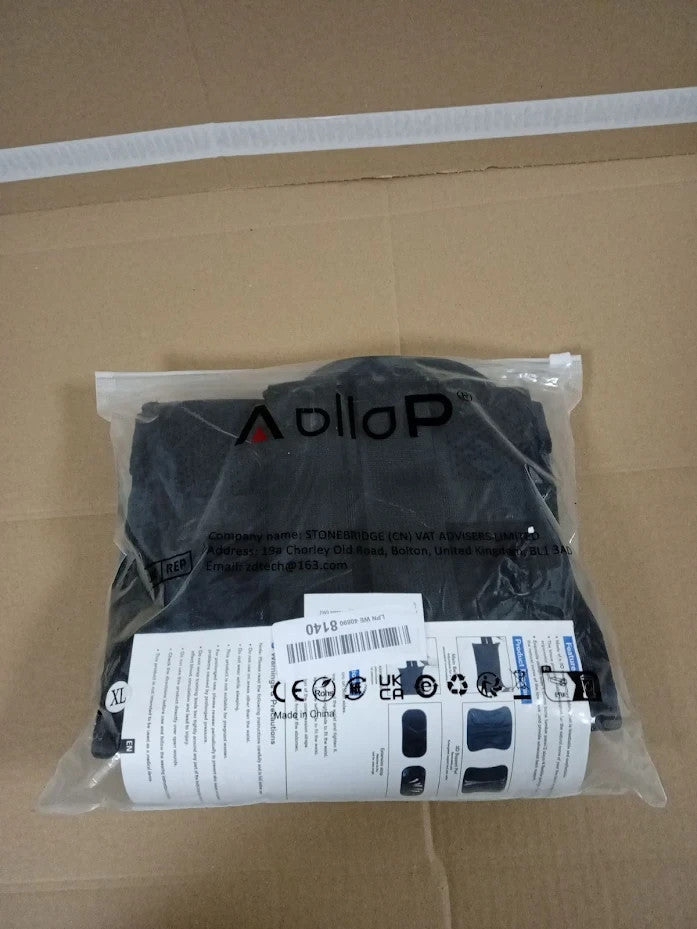 Aollop Back Support Belt XL Lumbar Brace Lower Pain Sciatica Herniated Durable