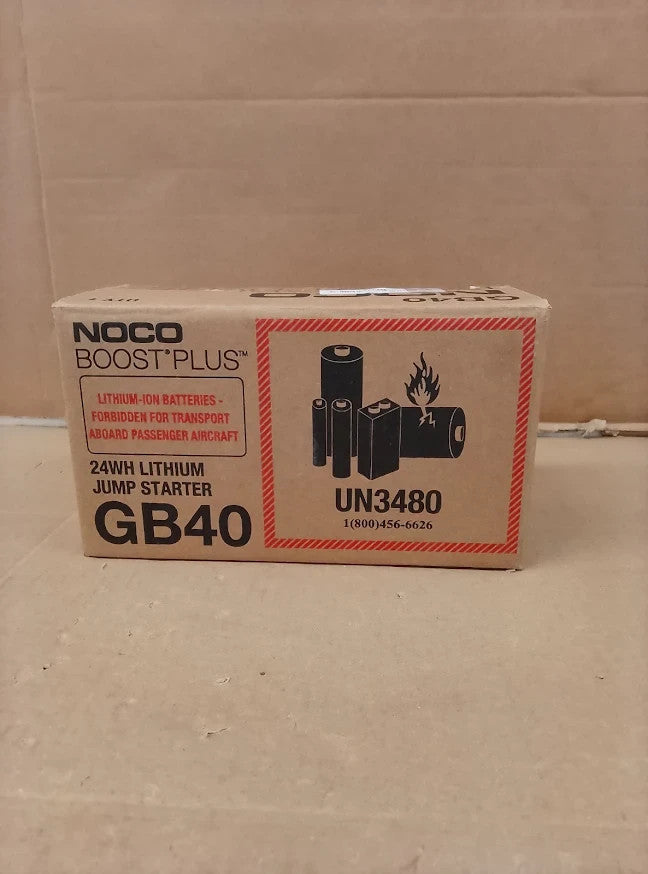 NOCO Boost GB40 1000A 12V Car Battery Jump Starter Power Bank Booster Pack