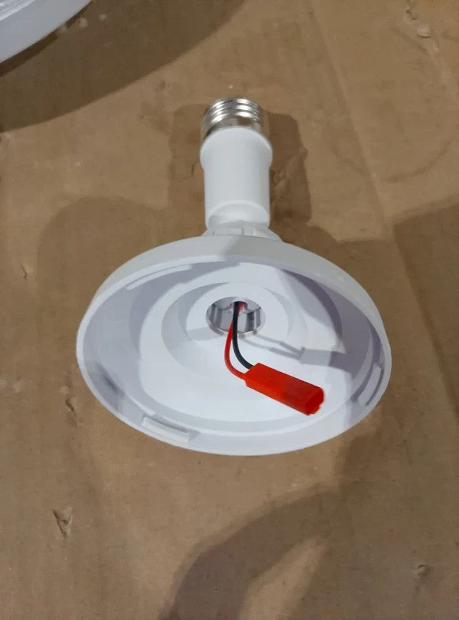Swoolfe Ceiling Fans Lights 10in Ceiling Remote E27 Socket 3 Speed Wind New
