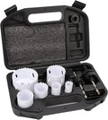 Amazon Basics Bi Metal High Speed 9 Piece Steel Saw Kit Carry Case New