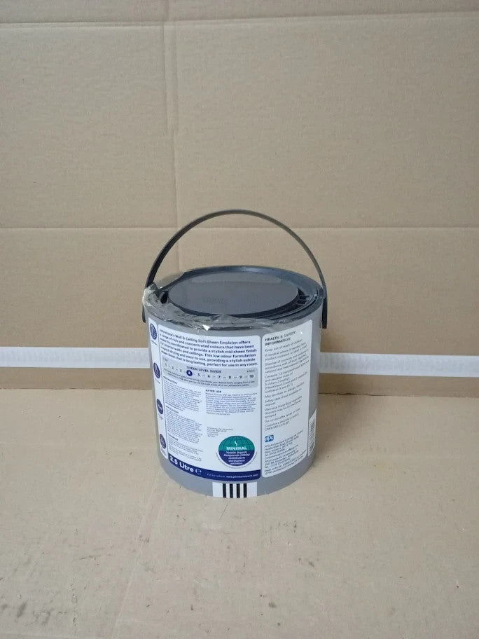 Johnstones Wall Ceiling Paint Antique Cream Soft Sheen Finish Emulsion 2.5L